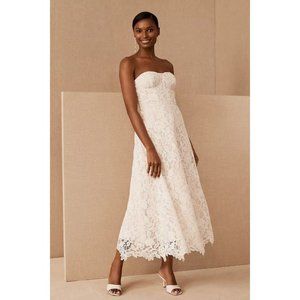 BHLDN Sachin & Babi Tate Dress Size 4 Lace Tea Length